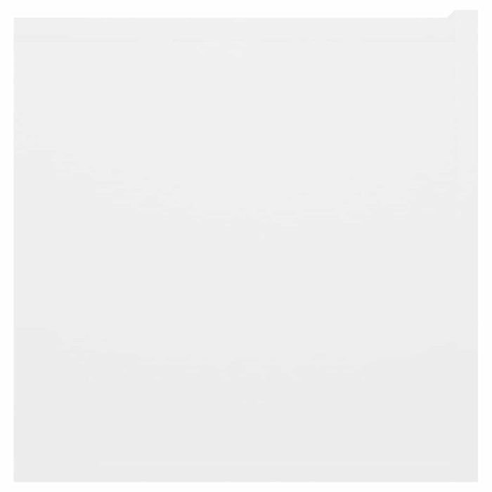 Dulapuri TV suspendate, 2 buc., alb, 60x30x30 cm - WALTI WALTI