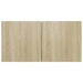 Dulap TV suspendat, stejar sonoma, 60x30x30 cm - WALTI WALTI