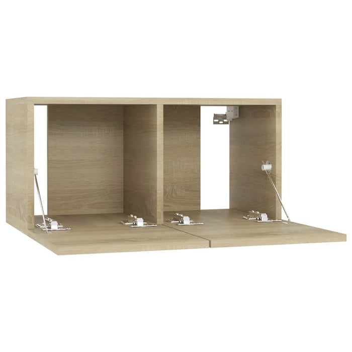 Dulap TV suspendat, stejar sonoma, 60x30x30 cm - WALTI WALTI
