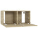 Dulapuri TV suspendate 2 buc. stejar sonoma 60x30x30 cm - WALTI WALTI