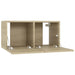 Dulapuri TV suspendate 3 buc. stejar sonoma 60x30x30 cm - WALTI WALTI