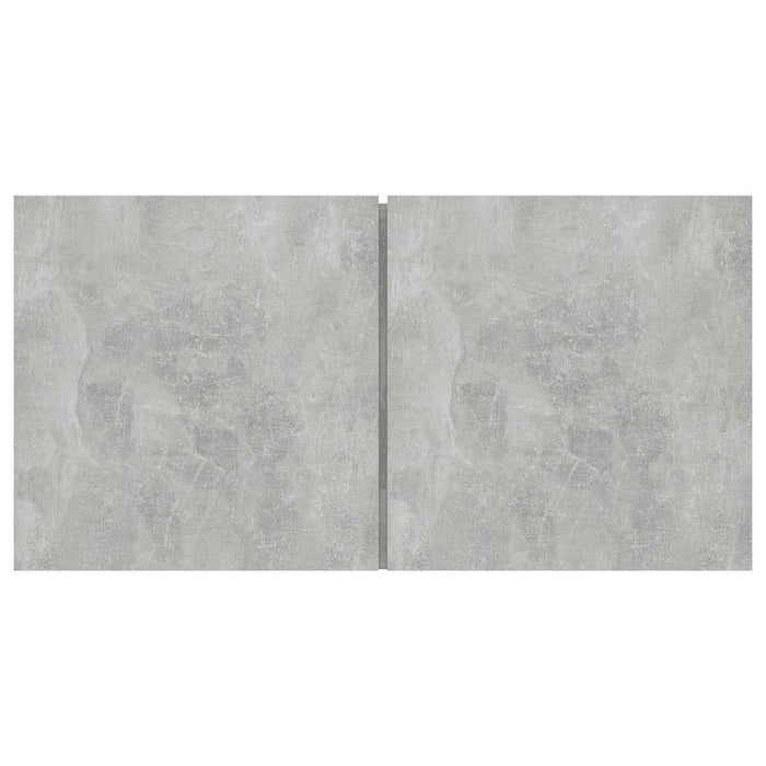 Dulap TV suspendat, gri beton, 60x30x30 cm - WALTI WALTI