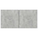 Dulap TV suspendat, gri beton, 60x30x30 cm - WALTI WALTI