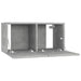 Dulap TV suspendat, gri beton, 60x30x30 cm - WALTI WALTI