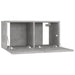 Dulapuri TV suspendate, 2 buc., gri beton, 60x30x30 cm - WALTI WALTI