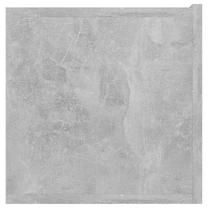 Dulapuri TV suspendate, 2 buc., gri beton, 60x30x30 cm - WALTI WALTI