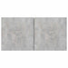 Dulapuri TV suspendate, 3 buc., gri beton, 60x30x30 cm - WALTI WALTI
