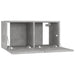 Dulapuri TV suspendate, 3 buc., gri beton, 60x30x30 cm - WALTI WALTI