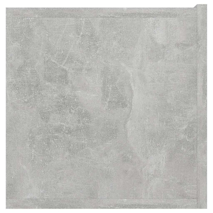 Dulapuri TV suspendate, 3 buc., gri beton, 60x30x30 cm - WALTI WALTI