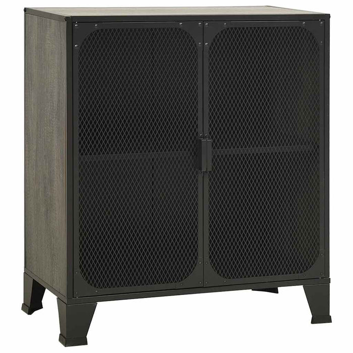 Dulap de depozitare,gri,72x36x82cm,metal și MDF - WALTI WALTI