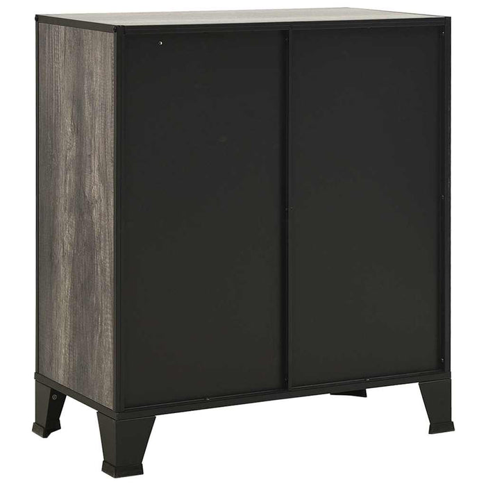 Dulap de depozitare,gri,72x36x82cm,metal și MDF - WALTI WALTI
