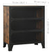 Dulap de depozitare ,maro rustic,72x36x82cm,metal și MDF - WALTI WALTI