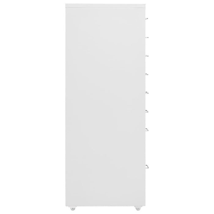 Fișet mobil, gri, 28x41x109 cm, metal - WALTI WALTI