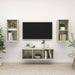 Set de dulapuri TV, 3 piese, stejar Sonoma, lemn prelucrat - WALTI WALTI