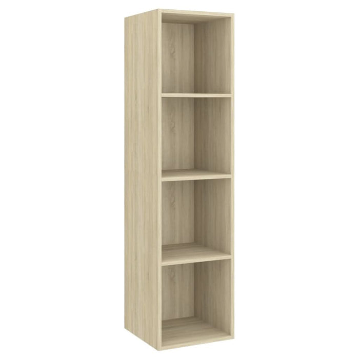 Set de dulapuri TV, 2 piese, stejar sonoma, lemn prelucrat - WALTI WALTI