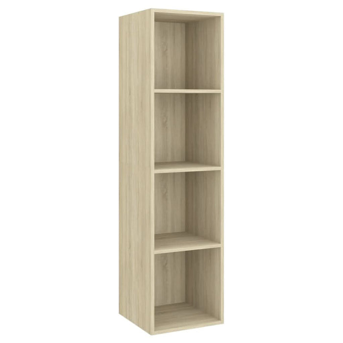 Set de dulapuri TV, 3 piese, stejar sonoma, lemn prelucrat - WALTI WALTI