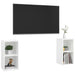 Dulapuri TV, 2 buc., alb, 72x35x36,5 cm, lemn prelucrat - WALTI WALTI