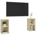 Dulapuri TV 2 buc., stejar Sonoma,72x35x36,5 cm, lemn prelucrat - WALTI WALTI