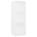 Dulapuri TV, 2 buc., alb, 107x35x37 cm, lemn prelucrat - WALTI WALTI