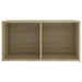 Dulapuri TV 2 buc., stejar Sonoma,72x35x36,5 cm, lemn prelucrat - WALTI WALTI