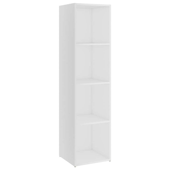 Dulapuri TV, 3 buc., alb, 142,5x35x36,5 cm, lemn prelucrat WALTI