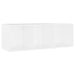 Dulapuri TV, 2 buc., alb, 107x35x37 cm, lemn prelucrat - WALTI WALTI