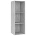 Dulapuri TV, 3 buc gri beton, 107x35x37 cm, lemn prelucrat - WALTI WALTI