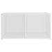 Dulapuri TV, 2 buc., alb, 72x35x36,5 cm, lemn prelucrat - WALTI WALTI