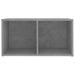 Dulapuri TV 2 buc gri beton, 72x35x36,5 cm lemn prelucrat - WALTI WALTI