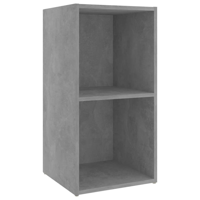 Dulapuri TV 2 buc gri beton, 72x35x36,5 cm lemn prelucrat - WALTI WALTI