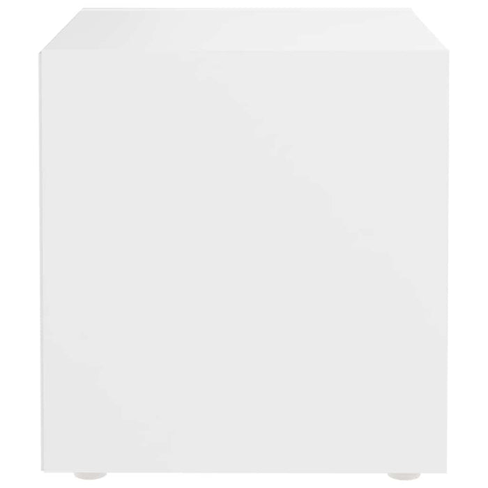Set de dulapuri TV, 3 piese, alb, lemn prelucrat WALTI