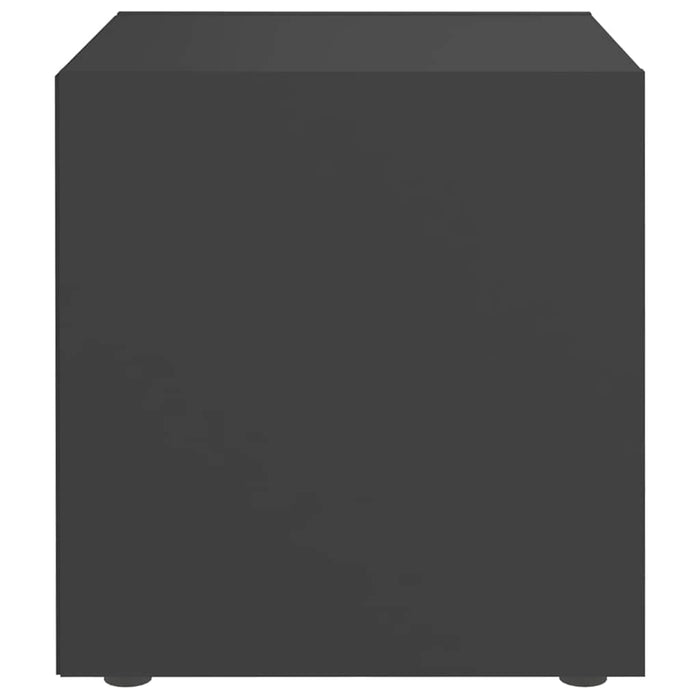 Set de dulapuri TV, 3 piese, gri, lemn prelucrat WALTI