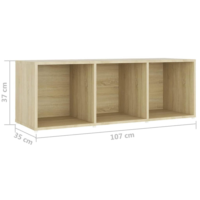 Set de dulapuri TV, 5 piese, stejar sonoma, lemn prelucrat WALTI