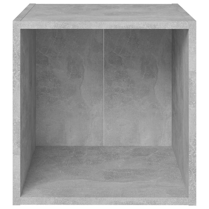 Set de dulapuri TV, 5 piese, gri beton, lemn prelucrat WALTI