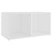 Set de dulapuri TV, 3 piese, alb, lemn prelucrat - WALTI WALTI