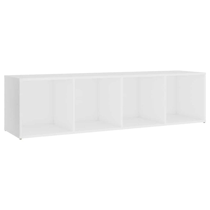Set de dulapuri TV, 5 piese, alb, lemn prelucrat WALTI