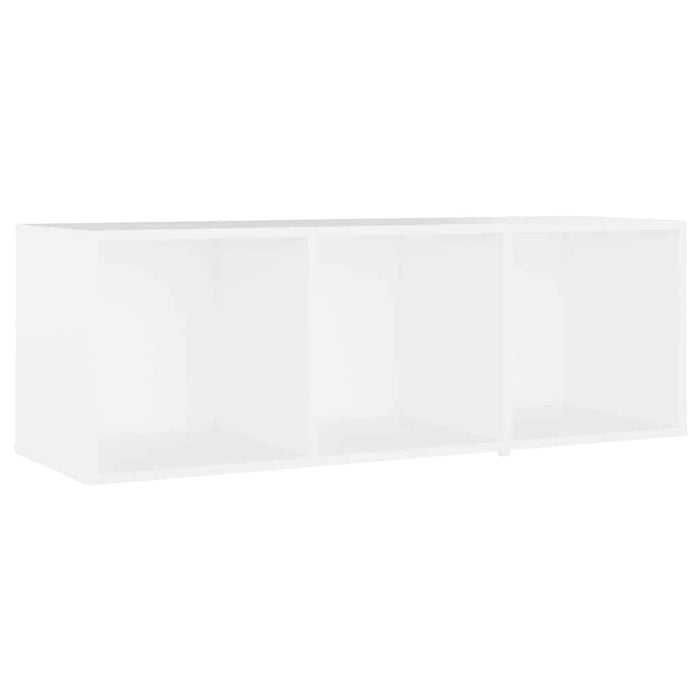 Set de dulapuri TV, 4 piese, alb, lemn prelucrat WALTI