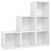 Set de dulapuri TV, 3 piese, alb, lemn prelucrat - WALTI WALTI