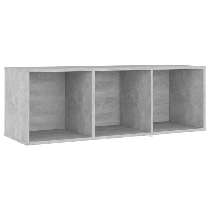 Set de dulapuri TV, 3 piese, gri beton, lemn prelucrat WALTI