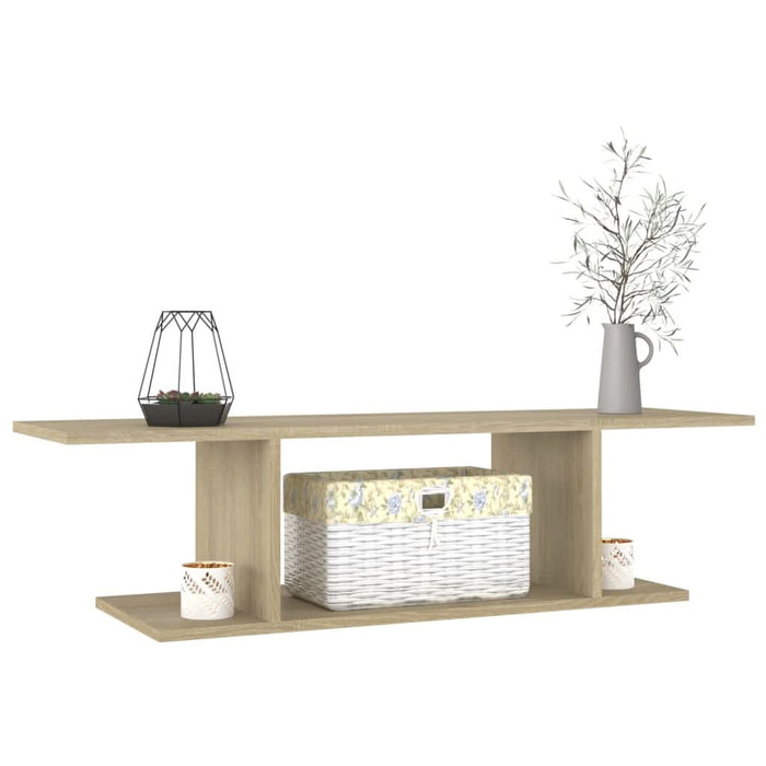 Dulap TV montaj pe perete, stejar sonoma, 103x30x26,5 cm - WALTI WALTI