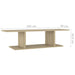 Dulap TV montaj pe perete, stejar sonoma, 103x30x26,5 cm - WALTI WALTI