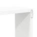 Rafturi de perete cub, 2 buc., alb, 30x15x30 cm - WALTI WALTI