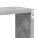 Rafturi de perete cub, 4 buc., gri beton, 30x15x30 cm - WALTI WALTI