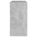 Rafturi de perete cub, 6 buc., gri beton, 30x15x30 cm - WALTI WALTI