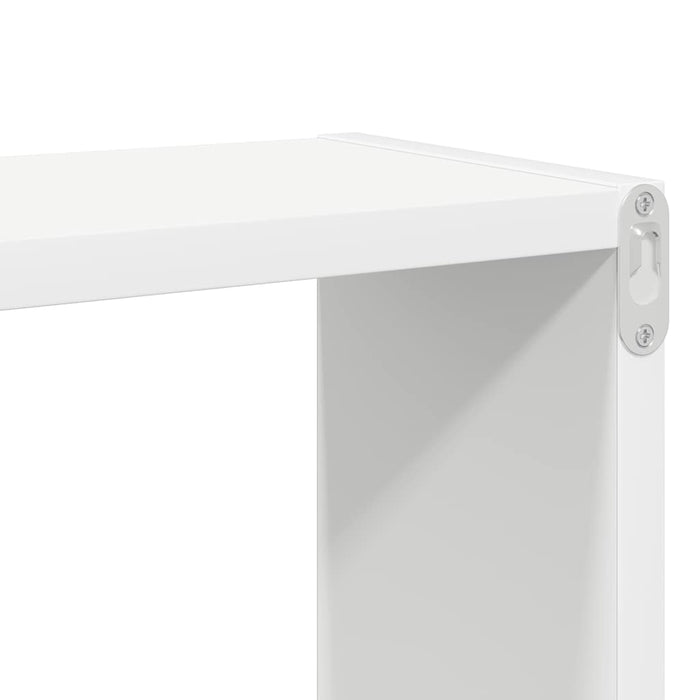 Rafturi de perete cub, 2 buc., alb, 26x15x26 cm - WALTI WALTI