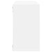 Rafturi de perete cub, 4 buc., alb, 26x15x26 cm - WALTI WALTI