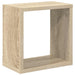 Rafturi de perete cub 4 buc. stejar sonoma 26x15x26 cm - WALTI WALTI