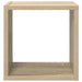 Rafturi de perete cub 4 buc. stejar sonoma 26x15x26 cm - WALTI WALTI