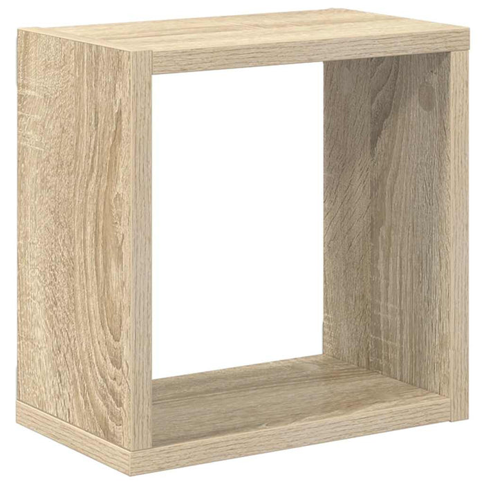 Rafturi de perete cub 6 buc. stejar sonoma 26x15x26 cm - WALTI WALTI