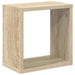 Rafturi de perete cub 6 buc. stejar sonoma 26x15x26 cm - WALTI WALTI